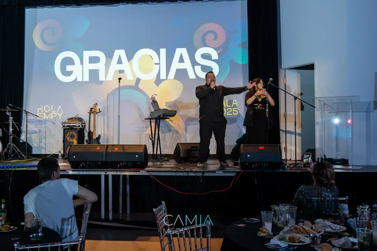 Luis Ríos, founder and president of HOLA Media Group, during HOLA EMPY 2025